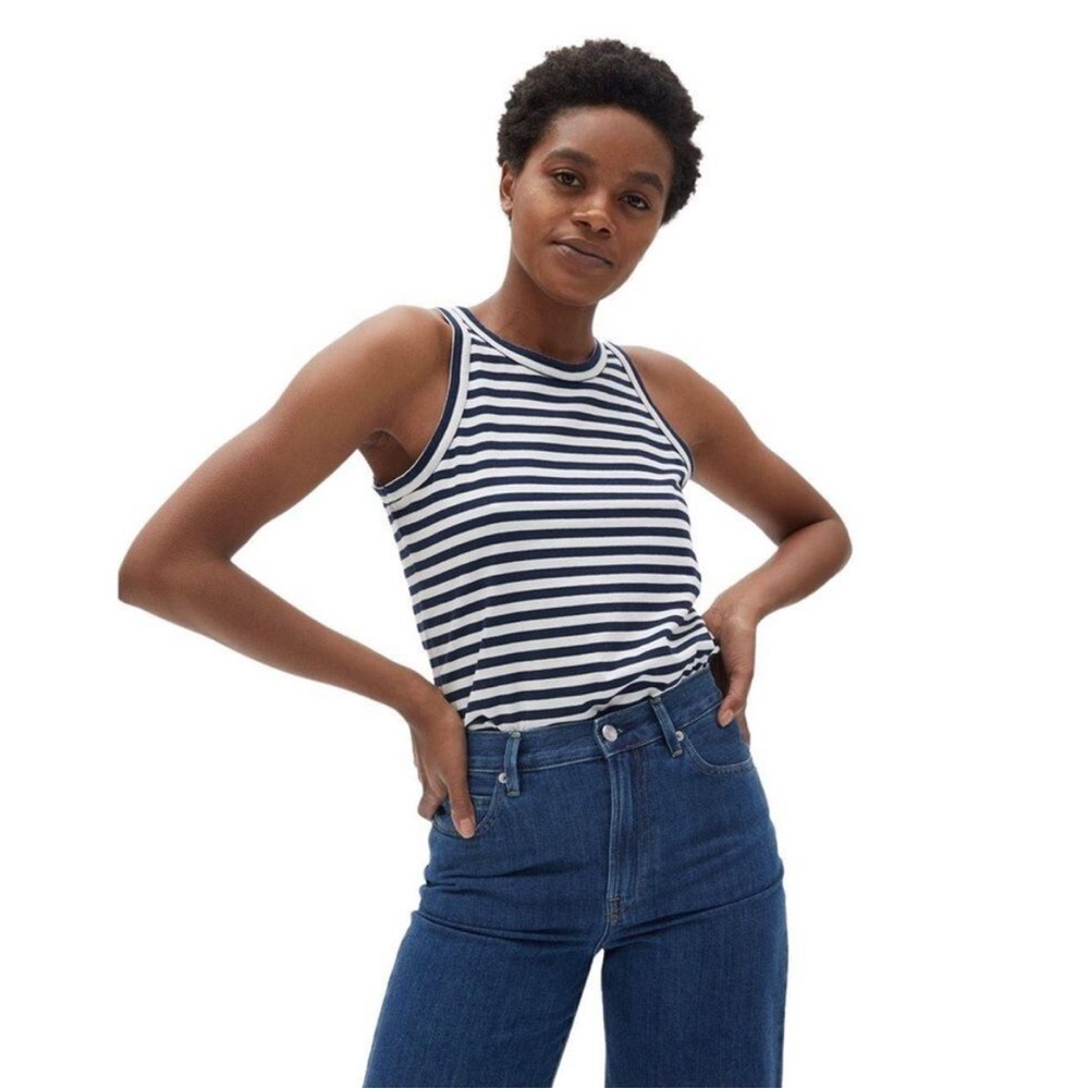 Everlane Organic Cotton Cutaway Tank